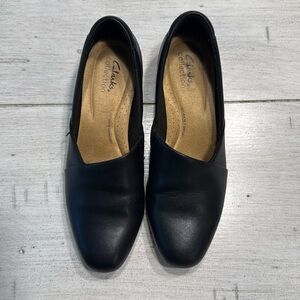 Clark Women’s Loafers - Black - Size 8